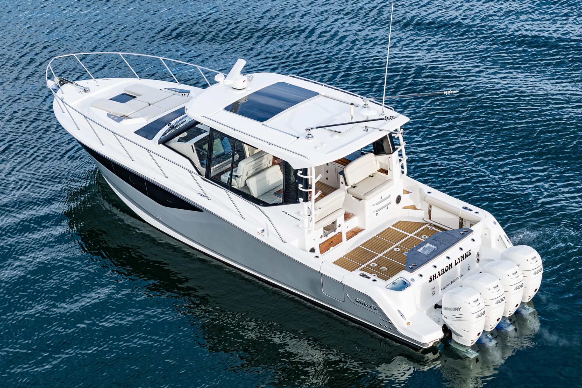 2021 Boston Whaler 405 Conquest Walkaround For Sale - Yachtworld