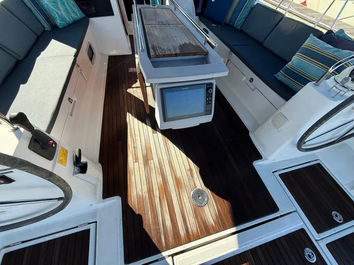 Overkill Yacht Photos Pics Interior of 2016 Beneteau Oceanis 48 yacht.