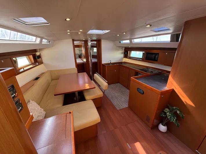Overkill Yacht Photos Pics Interior of 2016 Beneteau Oceanis 48 yacht.