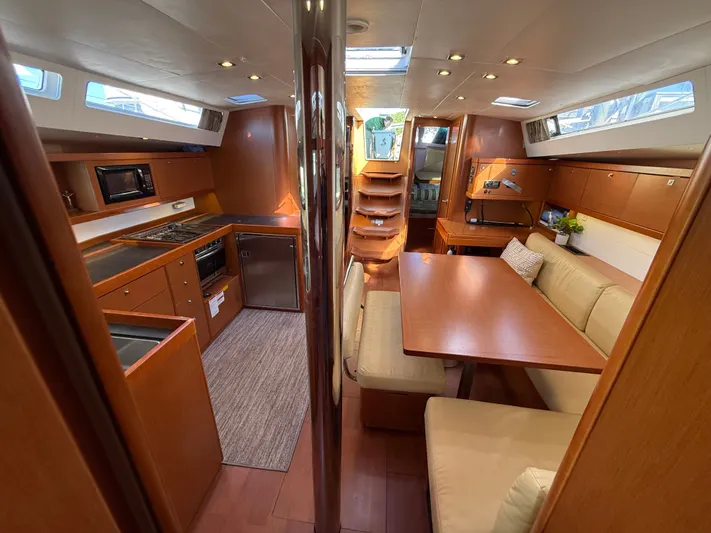 Overkill Yacht Photos Pics Interior of 2016 Beneteau Oceanis 48 yacht.