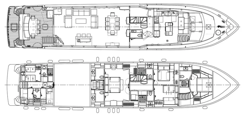Second Amendment Yacht Photos Pics Hargrave 100 Raised Pilothouse Second Amendment- Boat Layout