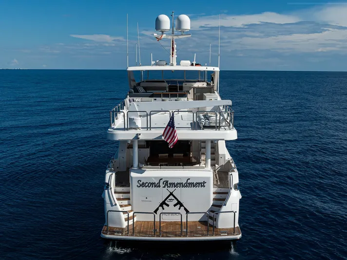 Second Amendment Yacht Photos Pics Hargrave 100 Raised Pilothouse Second Amendment- Profile