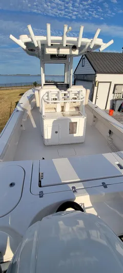  Yacht Photos Pics 2023 Blue Wave 2800 Makaira boat with spacious deck and modern design.