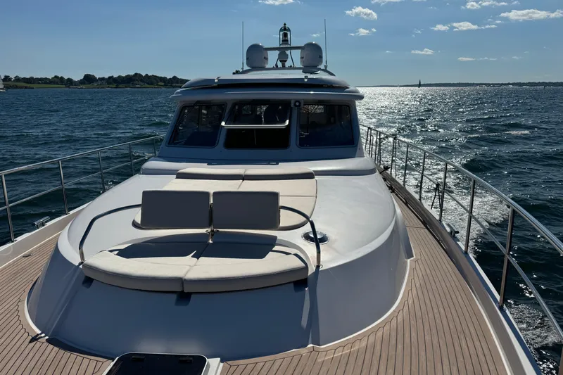  Yacht Photos Pics Luxury Elling E6 yacht cruising on open water, 2026 model.