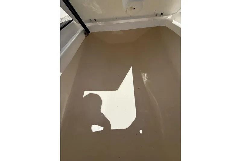  Yacht Photos Pics Interior view of a 2021 Custom Infusion 34 CC boat compartment.