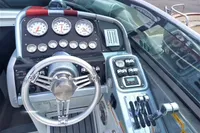 Cockpit of 2013 Formula Thunderbird 353 FASTECH with gauges and controls.