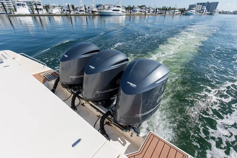 Papa's Dream Yacht Photos Pics 2016 37 Grady-White 370 Express Papa's Dream Engines