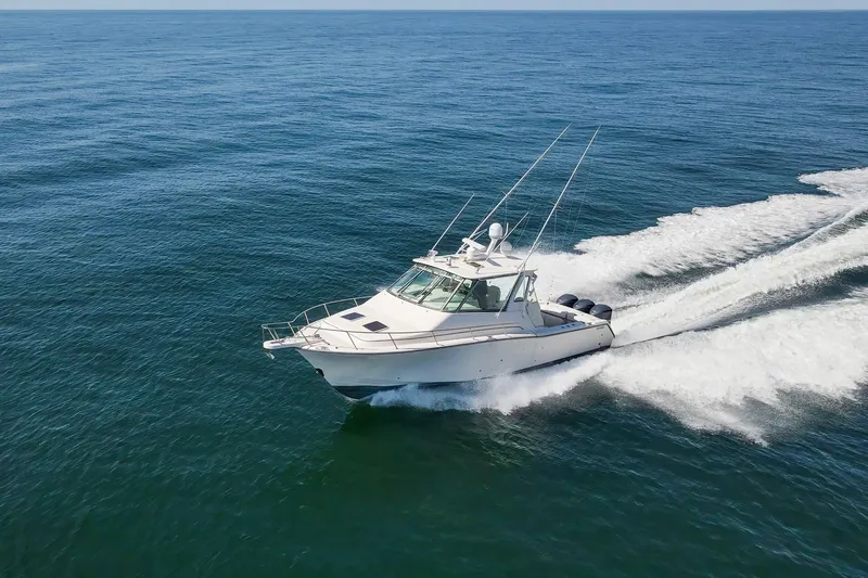 Papa's Dream Yacht Photos Pics 2016 37 Grady-White 370 Express Papa's Dream Exterior Profile