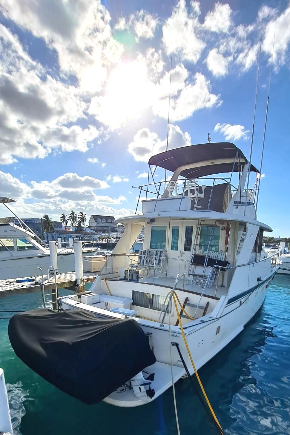 hatteras 53 yachtfish for sale