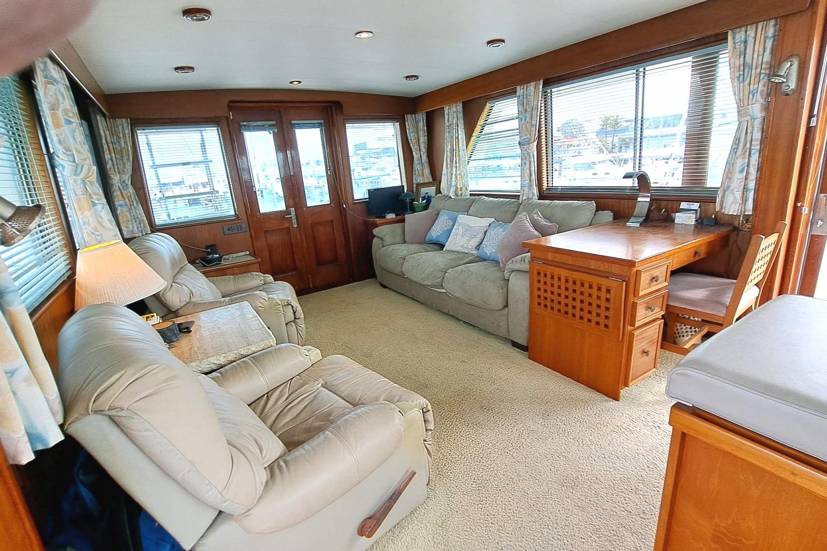 hatteras 53 yachtfish for sale