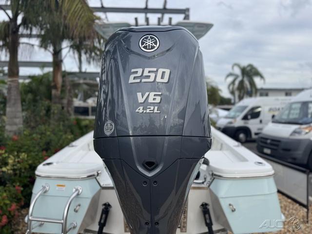 BlackJack 224 boat with Yamaha 250 V6 4.2L engine, 2025 model.