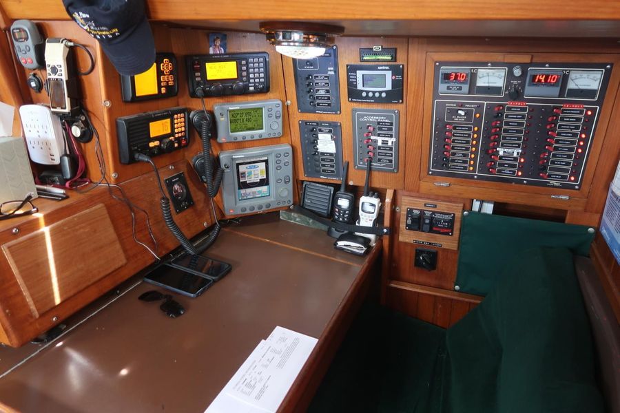 1990 Slocum Aft cockpit