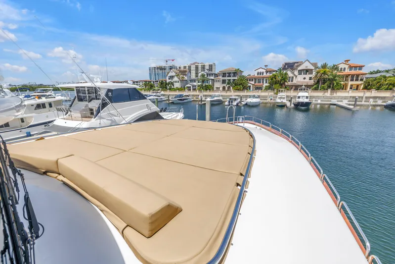 Star Saphire Yacht Photos Pics Luxurious Bilgin 117 yacht from 2007 docked in a scenic marina.