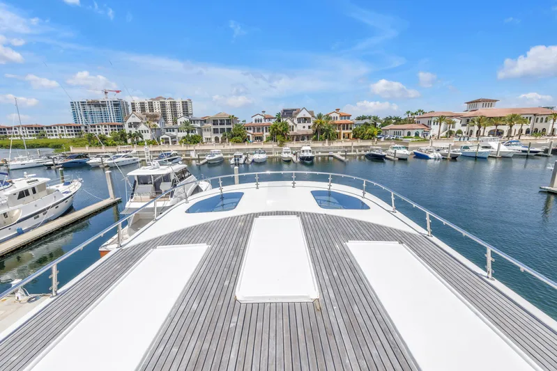 Star Saphire Yacht Photos Pics Luxury yacht Bilgin 117 (2007) docked at a marina with waterfront view.