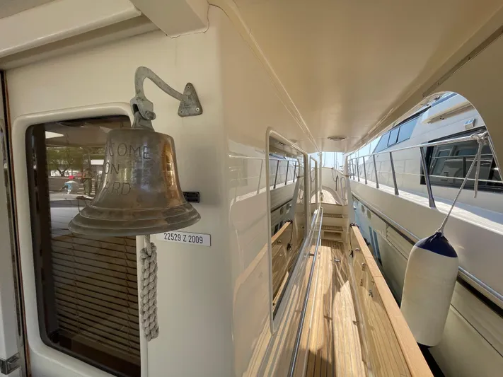 Ballade Yacht Photos Pics 2009 Fleming 55 Trawler &ndash; Luxury Long-Range Cruiser with Twin Cummins Engines, Bow/Stern Thrusters, and Owner's Two-Cabin Layout