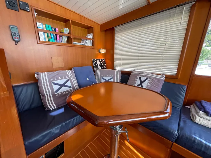 Ballade Yacht Photos Pics 2009 Fleming 55 Trawler &ndash; Luxury Long-Range Cruiser with Twin Cummins Engines, Bow/Stern Thrusters, and Owner's Two-Cabin Layout