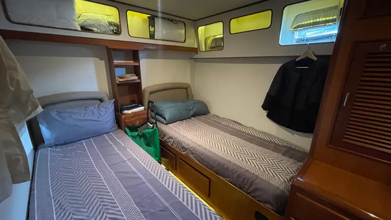 Ballade Yacht Photos Pics 2009 Fleming 55 Trawler &ndash; Luxury Long-Range Cruiser with Twin Cummins Engines, Bow/Stern Thrusters, and Owner's Two-Cabin Layout