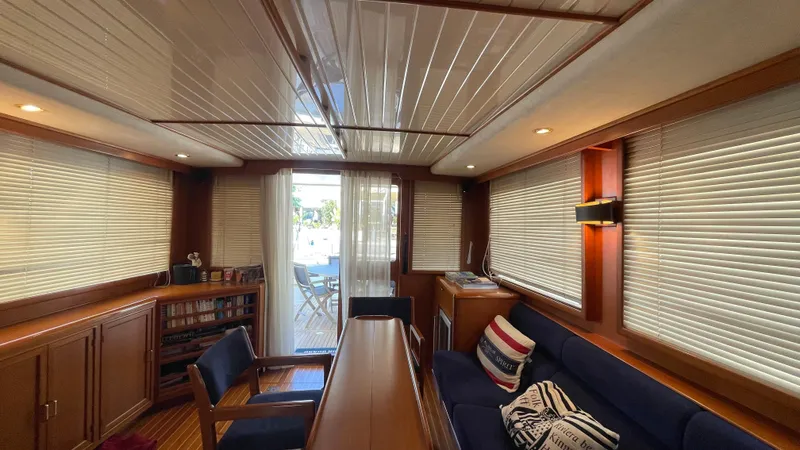 Ballade Yacht Photos Pics 2009 Fleming 55 Trawler &ndash; Luxury Long-Range Cruiser with Twin Cummins Engines, Bow/Stern Thrusters, and Owner's Two-Cabin Layout