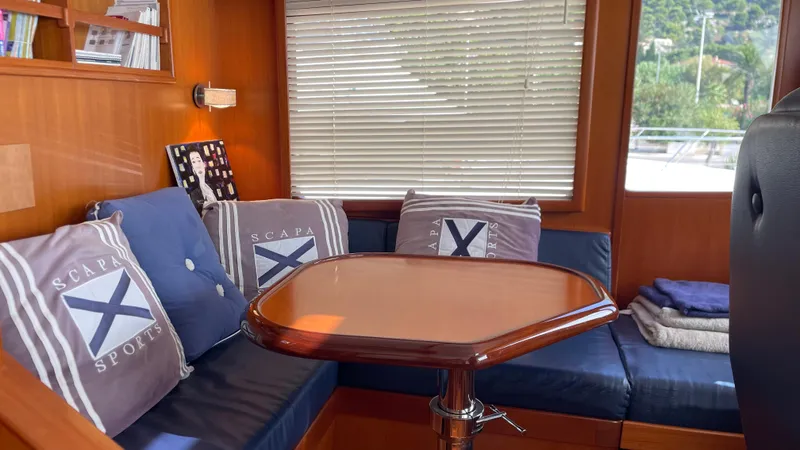 Ballade Yacht Photos Pics 2009 Fleming 55 Trawler &ndash; Luxury Long-Range Cruiser with Twin Cummins Engines, Bow/Stern Thrusters, and Owner's Two-Cabin Layout