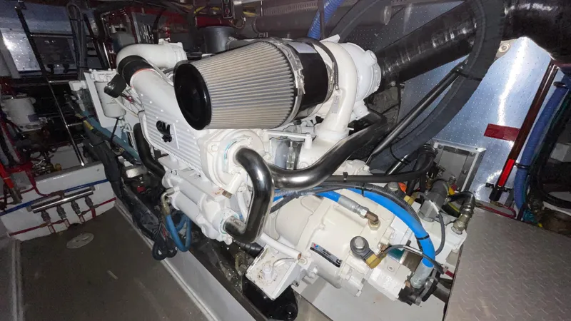 Ballade Yacht Photos Pics 2009 Fleming 55 Trawler &ndash; Luxury Long-Range Cruiser with Twin Cummins Engines, Bow/Stern Thrusters, and Owner's Two-Cabin Layout