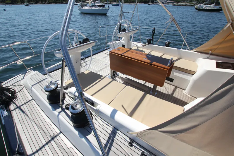 K7 Yacht Photos Pics Cockpit from fwd S