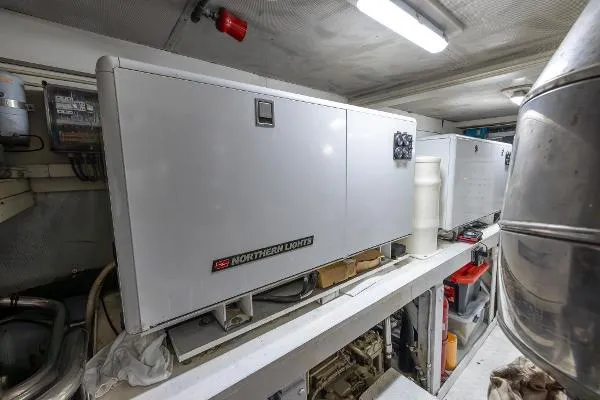  Yacht Photos Pics looking forward and to starboard at new generators