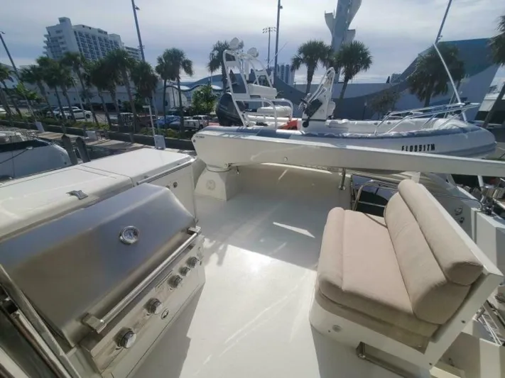 Belisarius Yacht Photos Pics Horizon 92 BELISARIUS - Aft deck