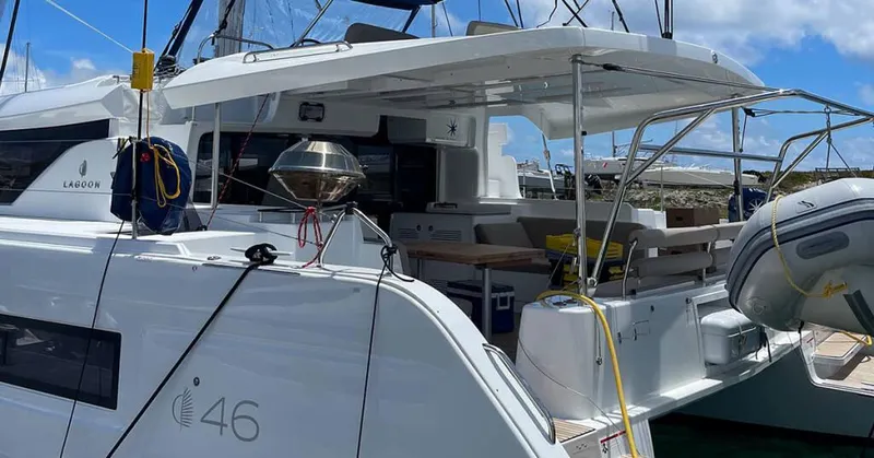 Pebbles Yacht Photos Pics Cockpit & Transom View