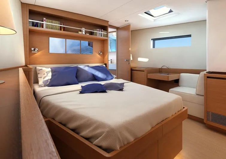 Juul Yacht Photos Pics Manufacturer Provided Image: CNB 66 Owner's Cabin