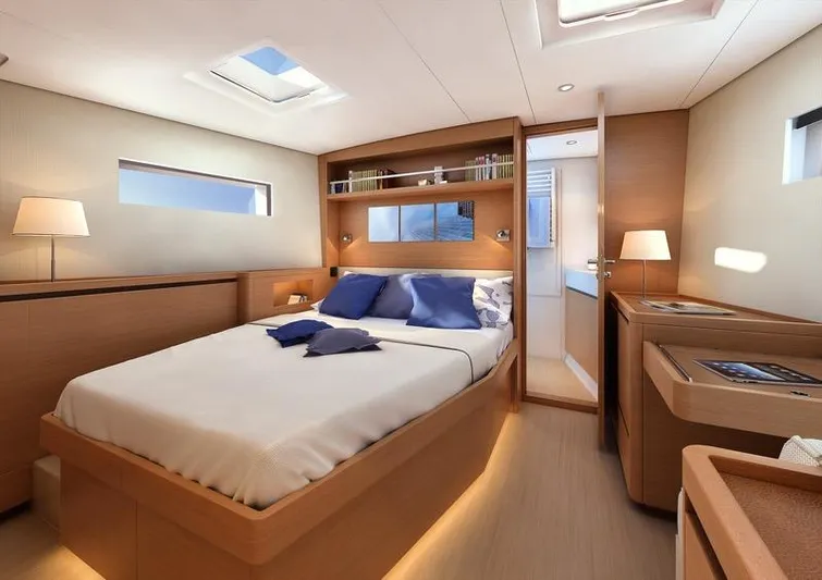 Juul Yacht Photos Pics Manufacturer Provided Image: CNB 66 Owner's Cabin