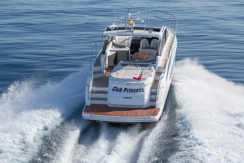  Yacht Photos Pics Manufacturer Provided Image: Princess V50 Stern