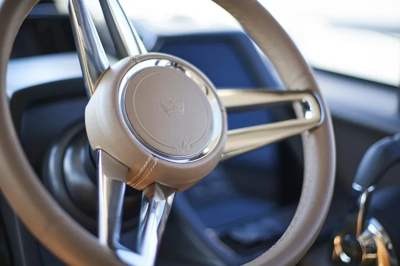  Yacht Photos Pics Manufacturer Provided Image: Princess V50 Helm