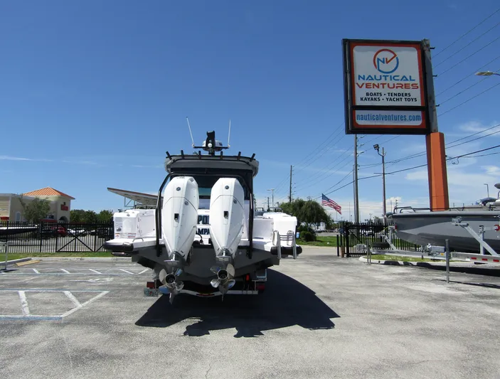 Empoleon Yacht Photos Pics 2025 Axopar 37XC CROSS CABIN BRABUS Trim at Nautical Ventures dealership.