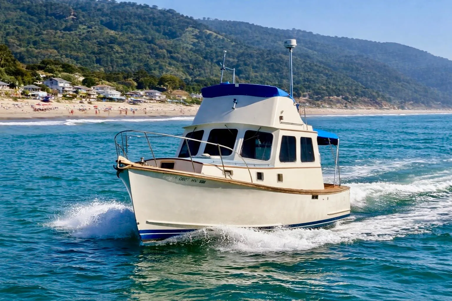 1982 Jarvis Newman Flybridge Cruiser