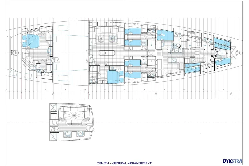 Zenith Yacht Photos Pics Interior layout