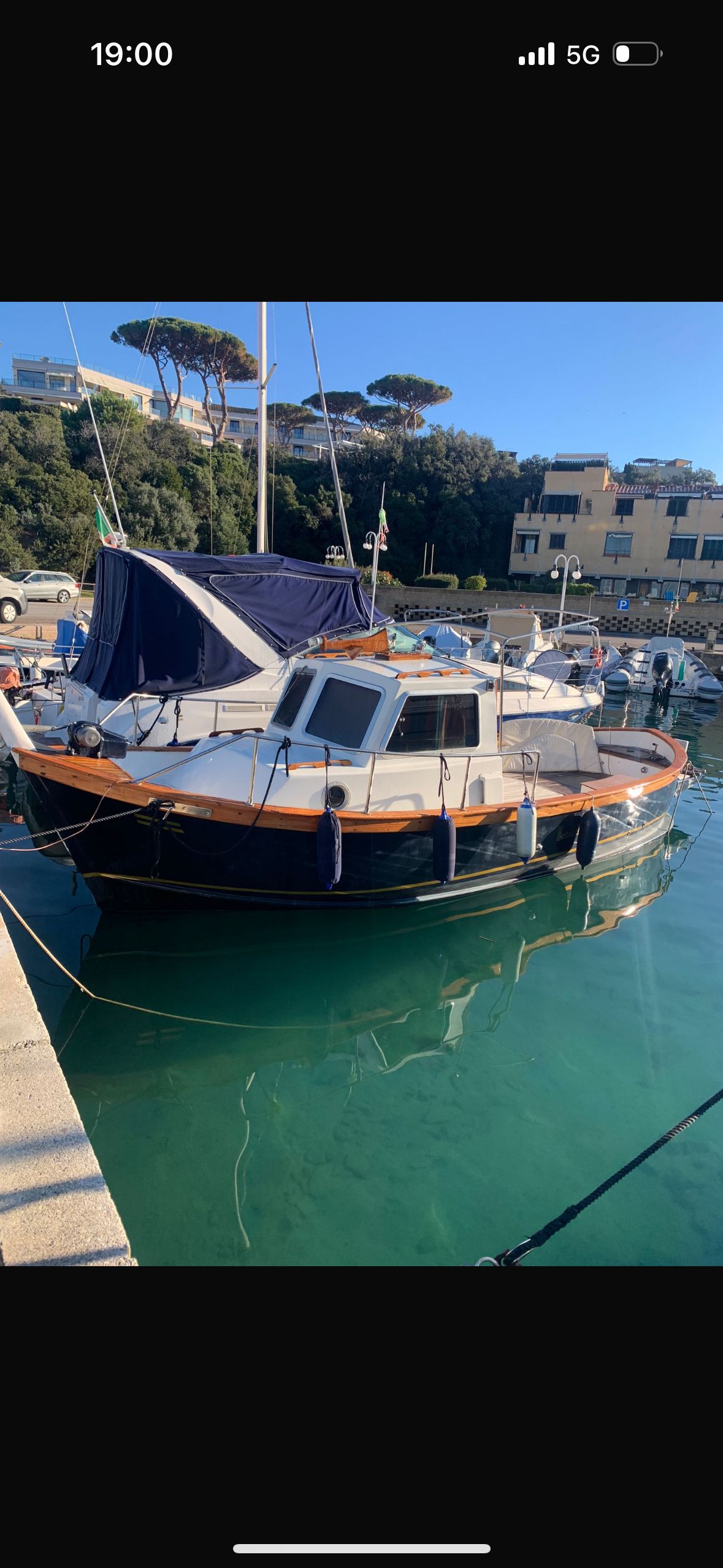 1987 Sciallino 25 fisherman
