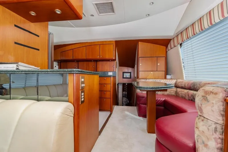 Tunar Yacht Photos Pics Ocean Yachts 56 TUNAR - Dinette