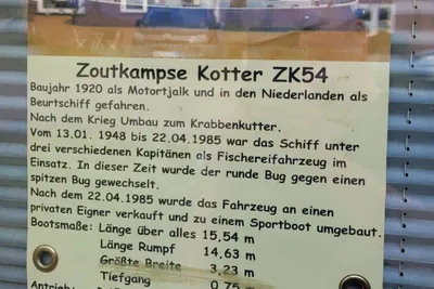 1920 Custom Plattbodenschiff