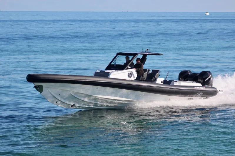  Yacht Photos Pics 2026 Northstar ION 12 boat cruising on clear blue water.