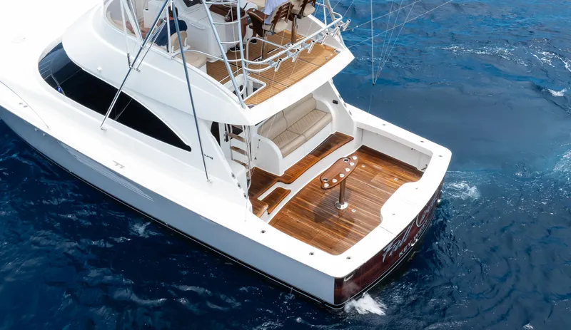 Full Circle Yacht Photos Pics Viking 48 FULL CIRCLE - Port Aft Aerial Cockpit