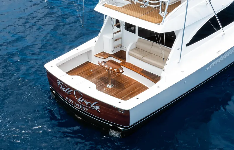 Full Circle Yacht Photos Pics Viking 48 FULL CIRCLE - Starboard Aft Aerial Cockpit