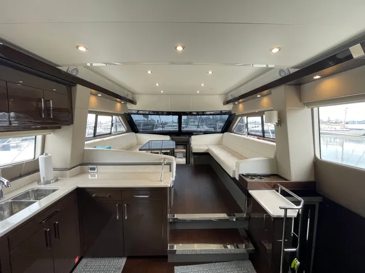 Play Craft Yacht Photos Pics Galley Looking Into Salon