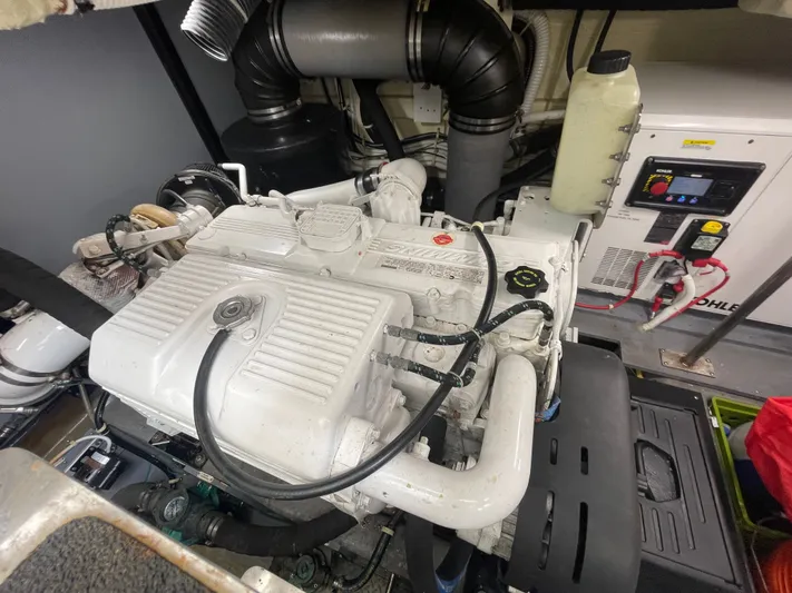 Play Craft Yacht Photos Pics Starboard Motor and Kohler 23KW Generator