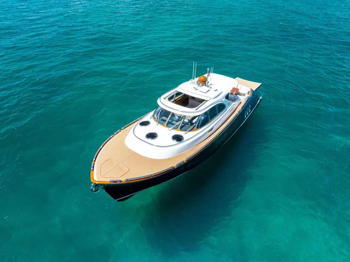 Dutch Yacht Photos Pics Luxurious 2019 Zeelander 55 yacht on clear turquoise water.