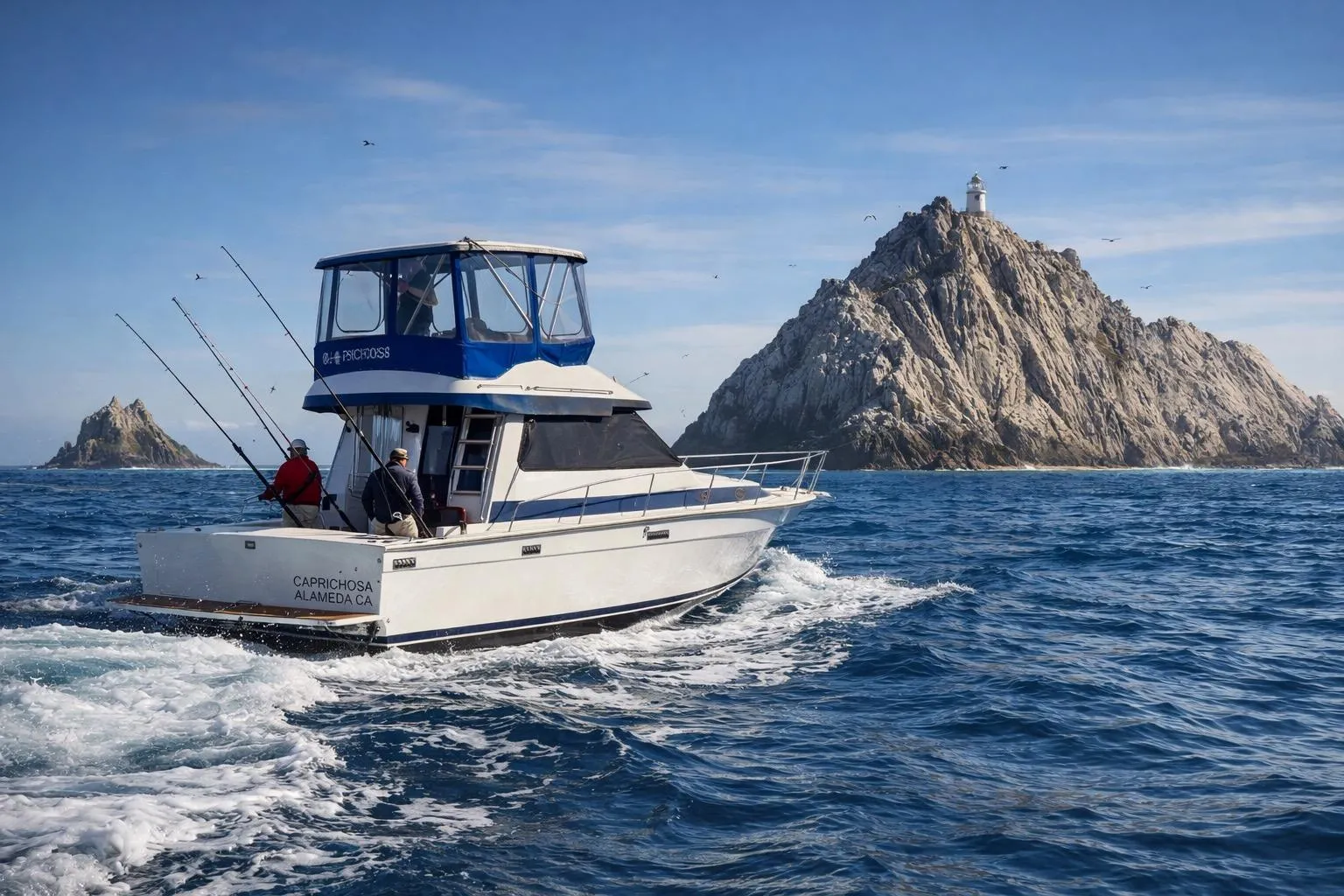 1989 Mediterranean Flybridge Convertible