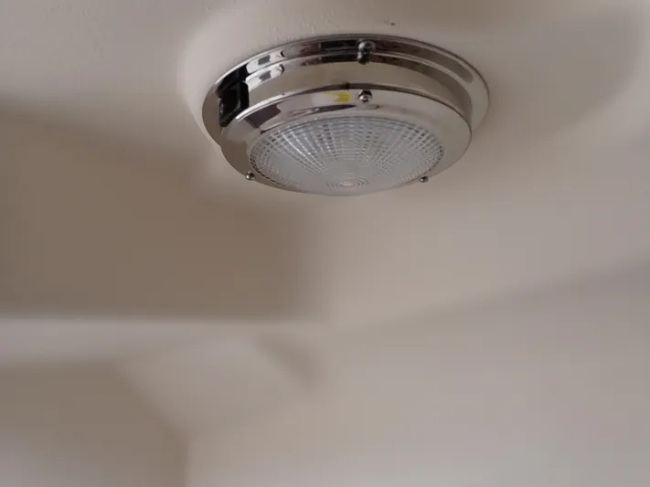  Yacht Photos Pics Ceiling light fixture in 2019 Grady-White Freedom 275 boat.