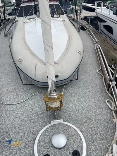 Rubicon Yacht Photos Pics 2022 Radford 15.2 sailboat docked, featuring a sleek deck and modern design.