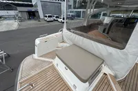 2019 Nimbus W 9 boat with teak deck and cushioned seating, Lake Constance registration.