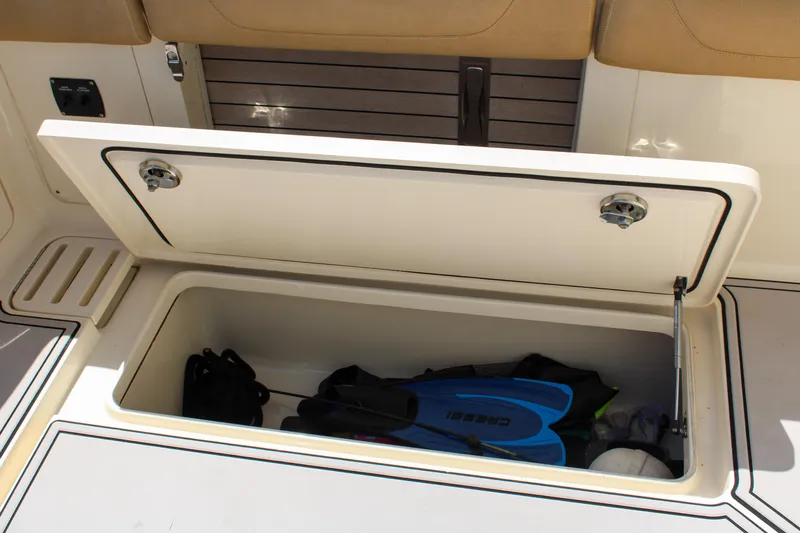 Washed Up Yacht Photos Pics Scout 42 Washed Up - Deck Storage