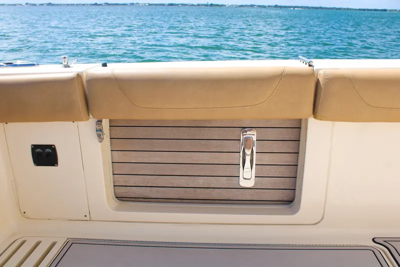 Washed Up Yacht Photos Pics Scout 42 Washed Up - Boarding Door